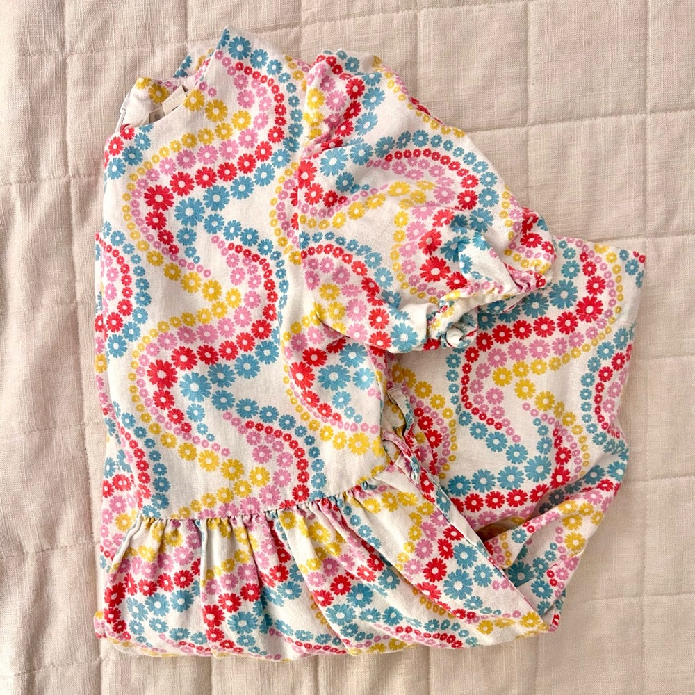 Mini Boden Multicolor Floral Dress